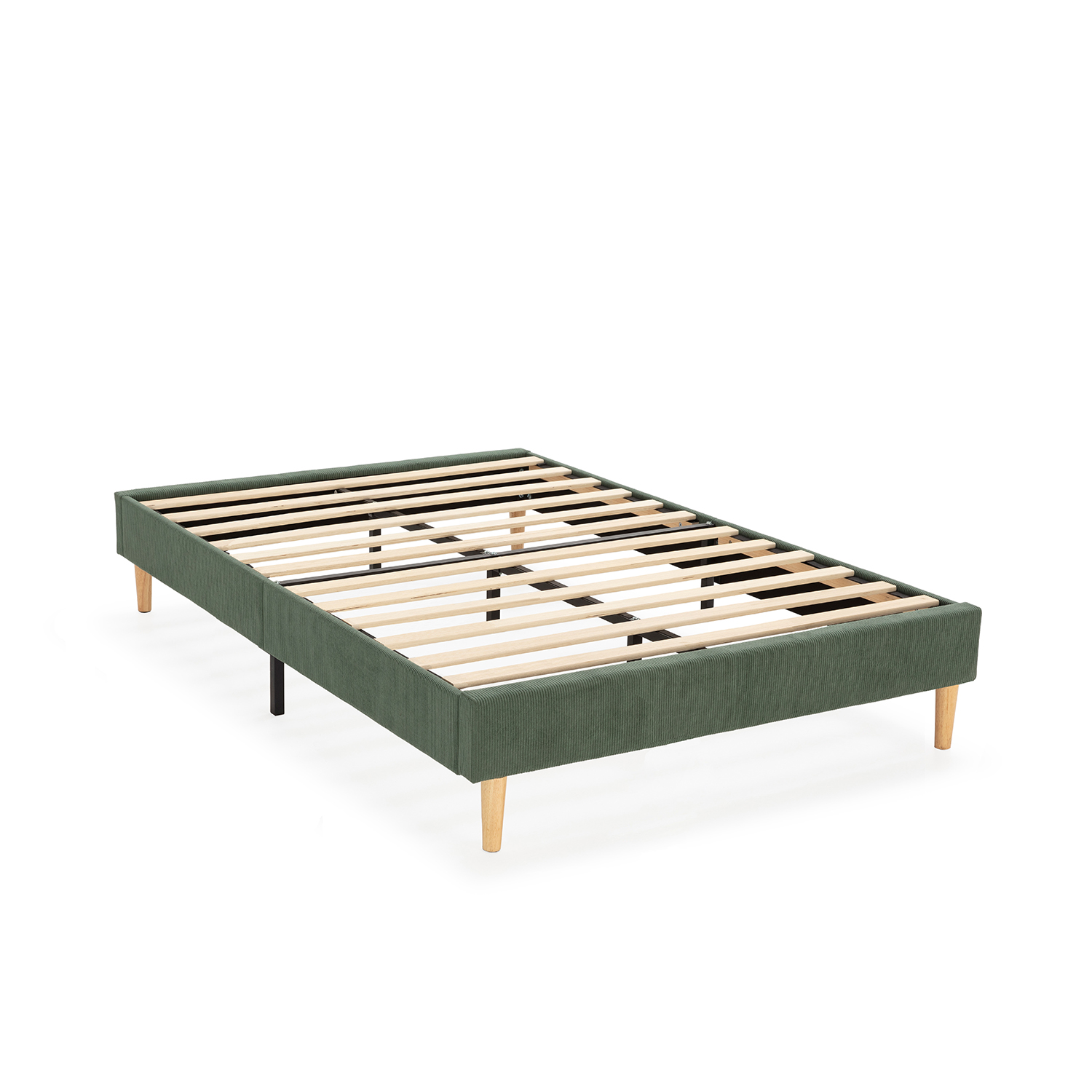 Base Rembourrée Bari 90x190 Cm Vert