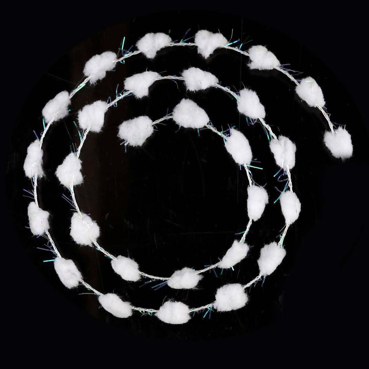 Guirlande De Noël Mini Boule Coton - Feeric Lights & Christmas