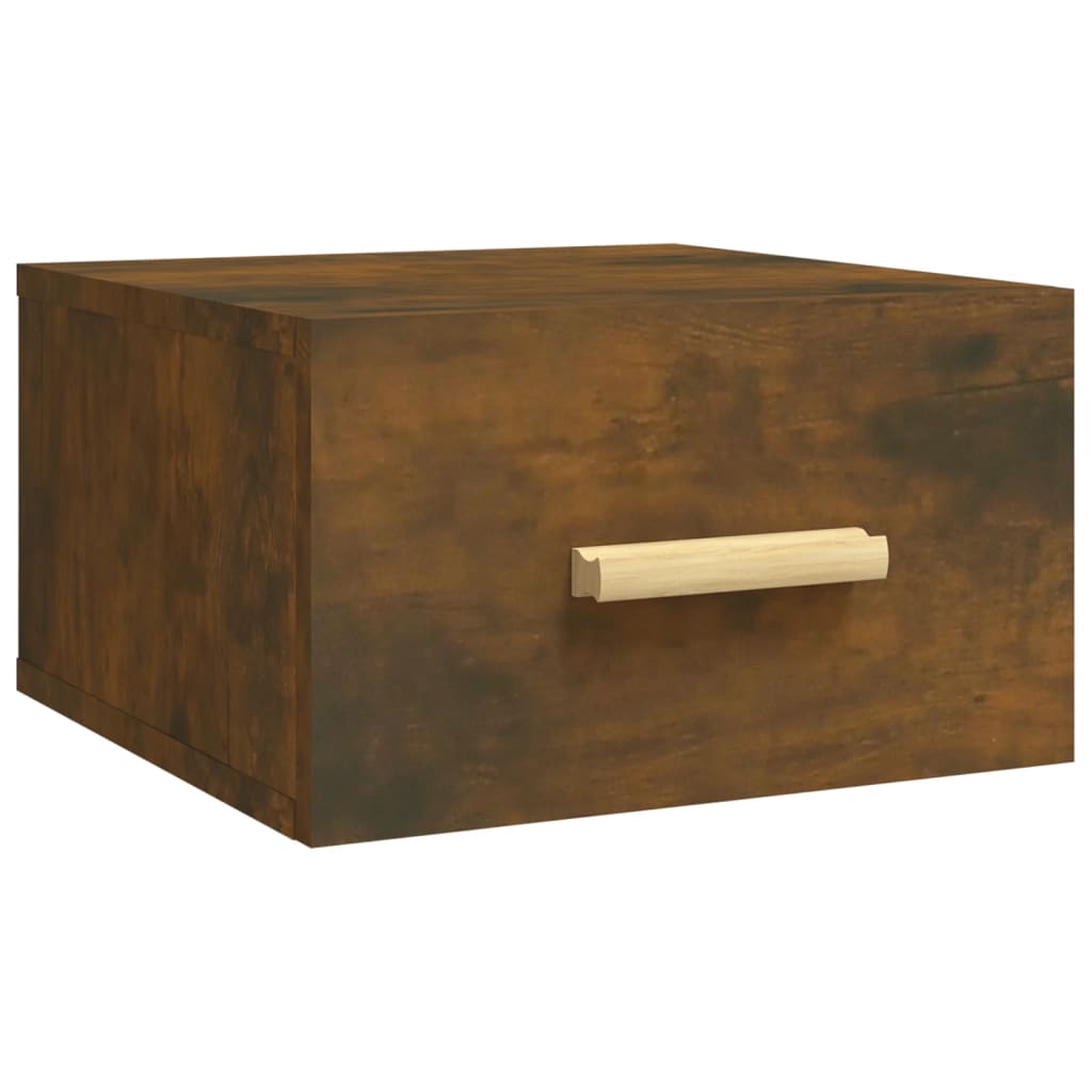 Table De Chevet Murale Avec Tiroir 35 X 35 X 20 Cm Bois D'ingénierie Dec034254