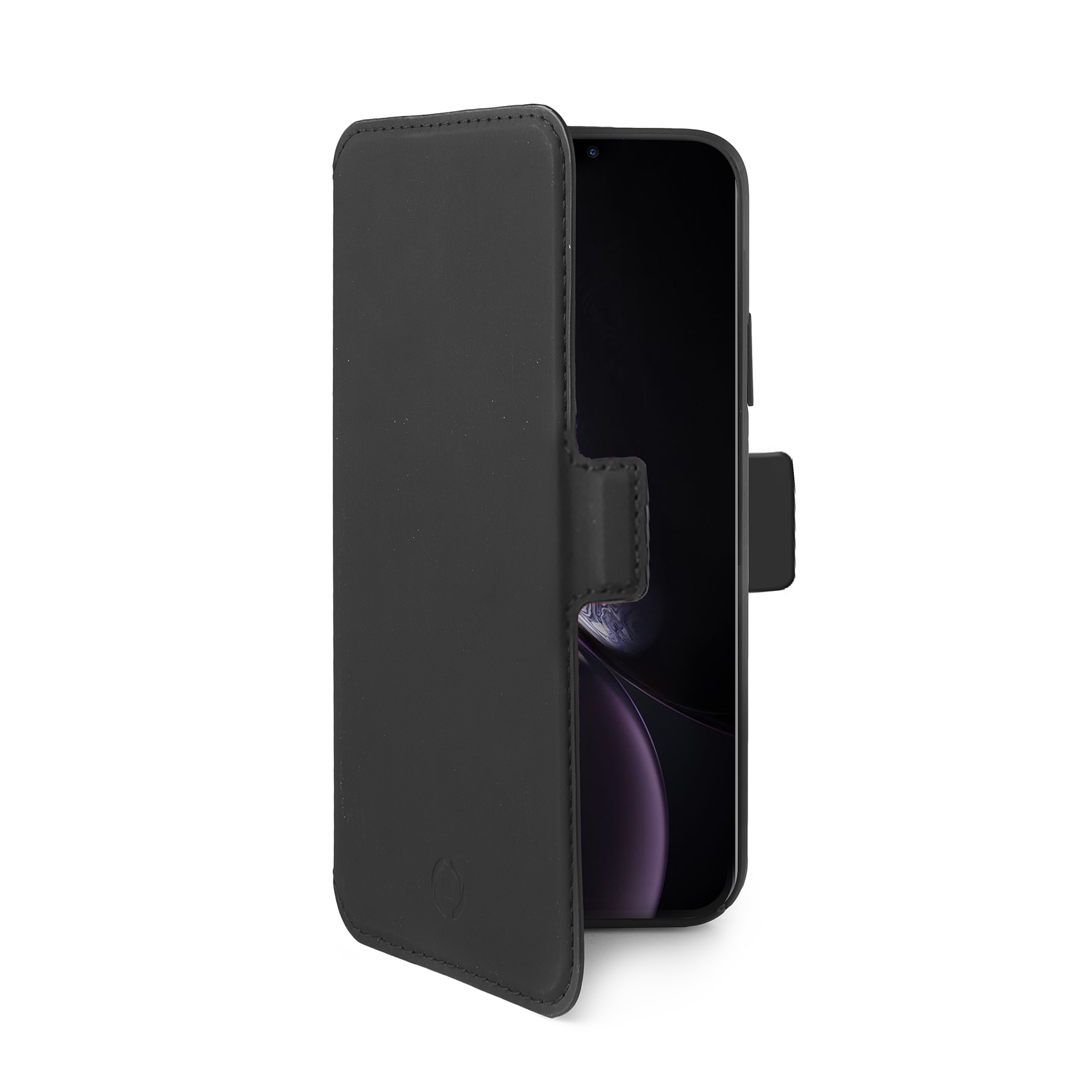 Celly Prestigem Coque De Protection Pour Téléphones Portables 15,5 Cm (6.1") Folio Noir