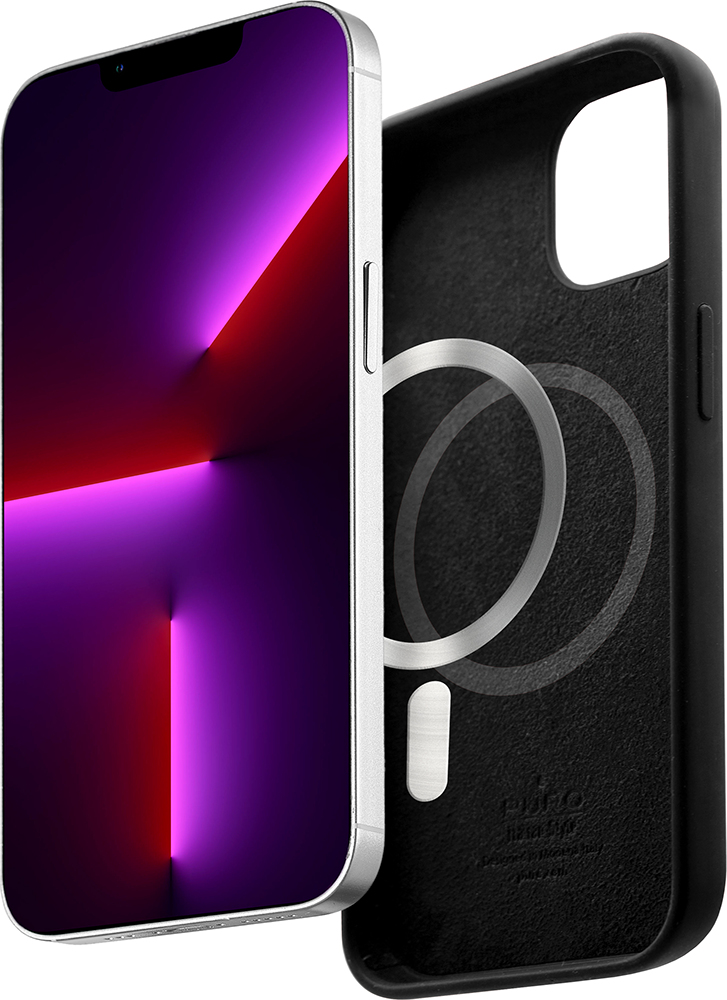 Puro Purocoqiconmagnip12p Coque De Protection Pour Téléphones Portables Noir