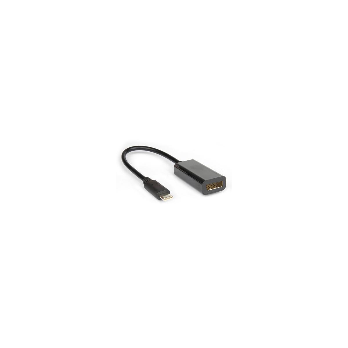 Hamlet Xvauc-dp4k Câble Vidéo Et Adaptateur Usb Type-c Displayport Noir