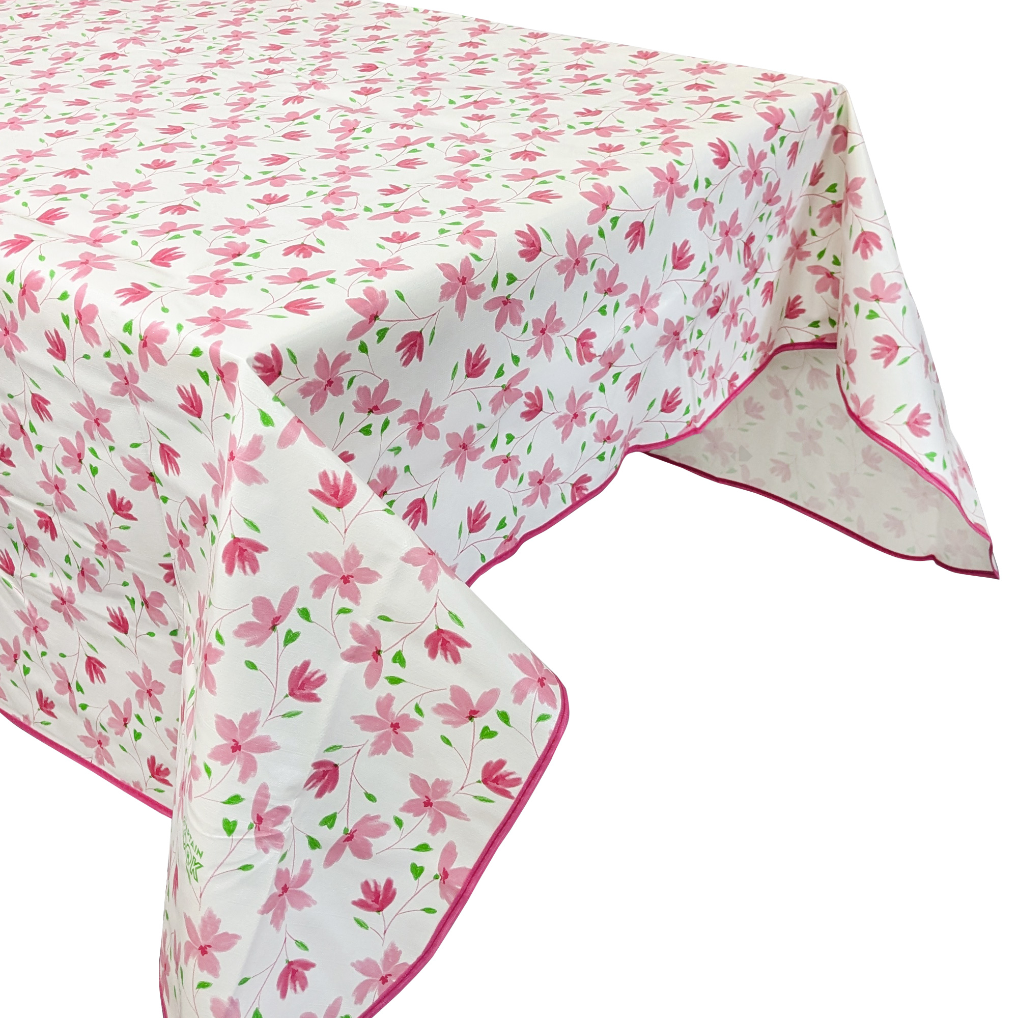 Nappe Rectangulaire 130x160 Cm Antitaches Bloom Bloom Rouge