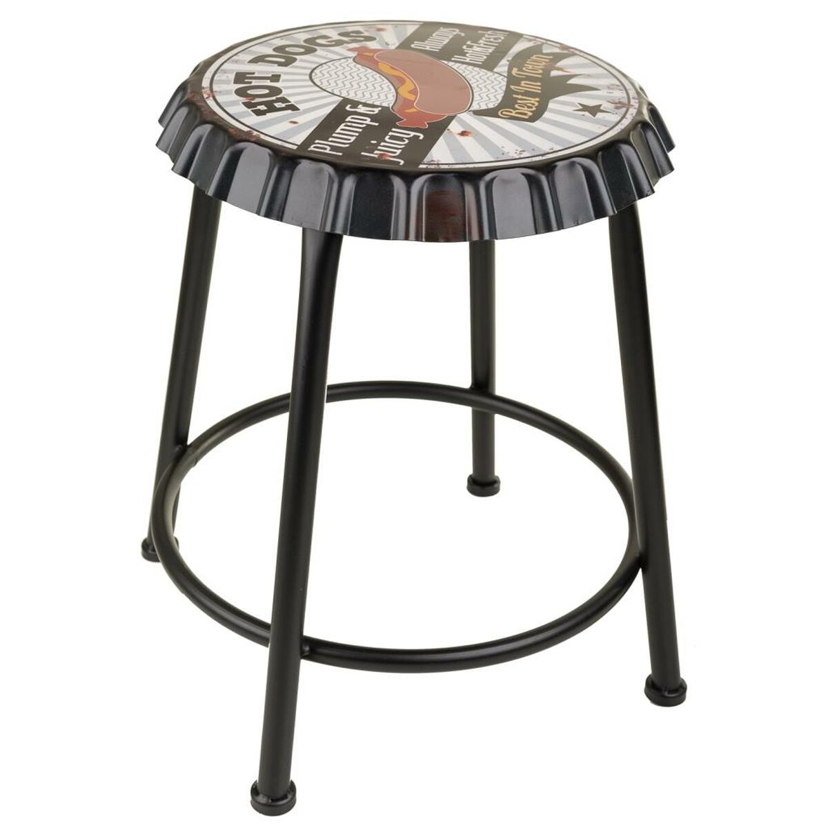 Tabouret Alexandra House Living Métal Fer 35 X 46 X 35 Cm