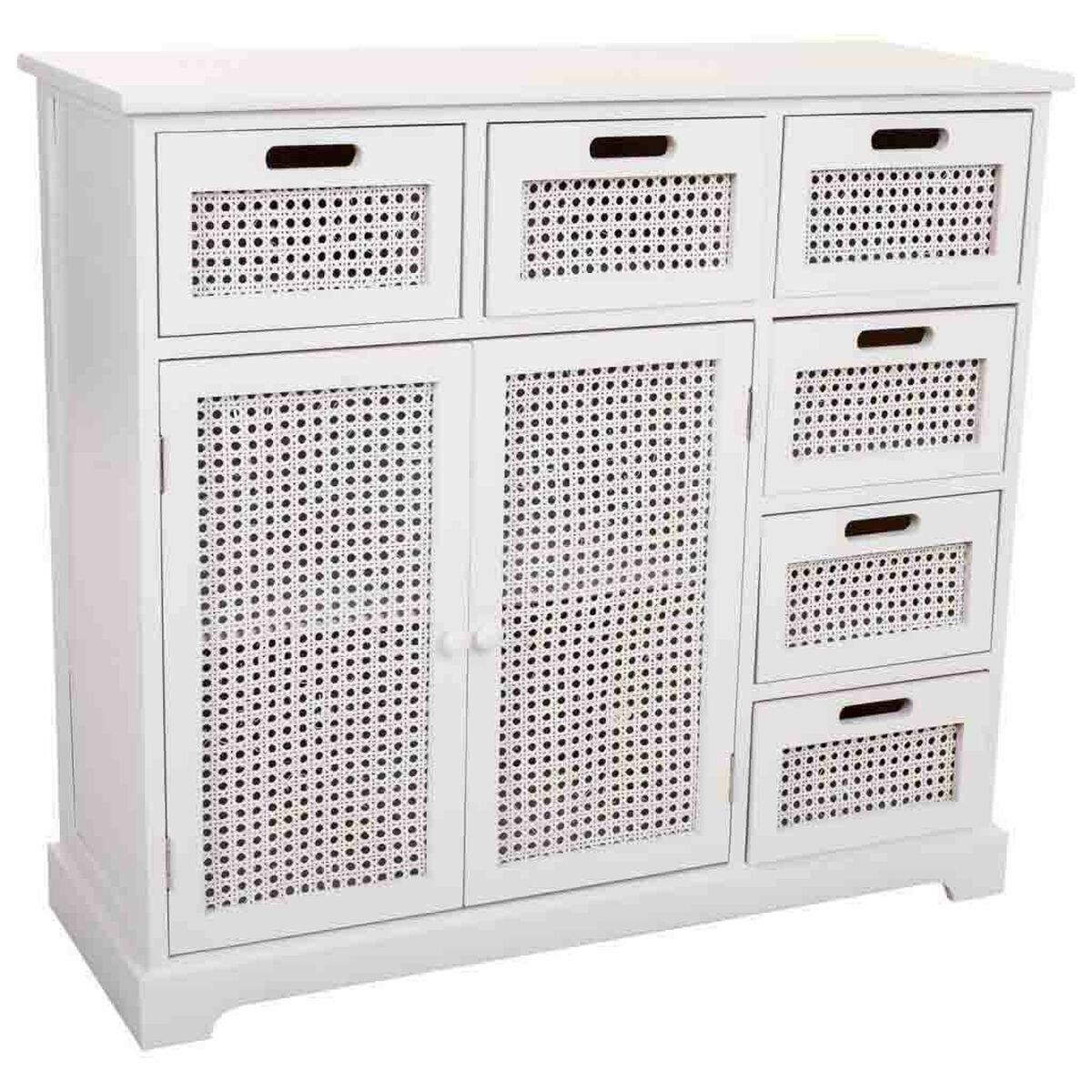Buffet Alexandra House Living Blanc Bois De Paulownia Bois Mdf 33 X 78 X 86 Cm