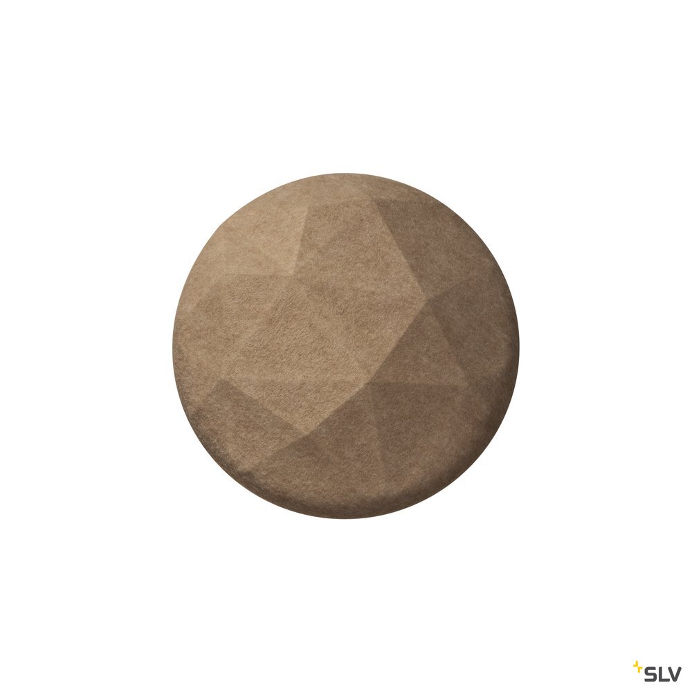Abat-jour Slv Mana, Intérieur, Rond, Beige