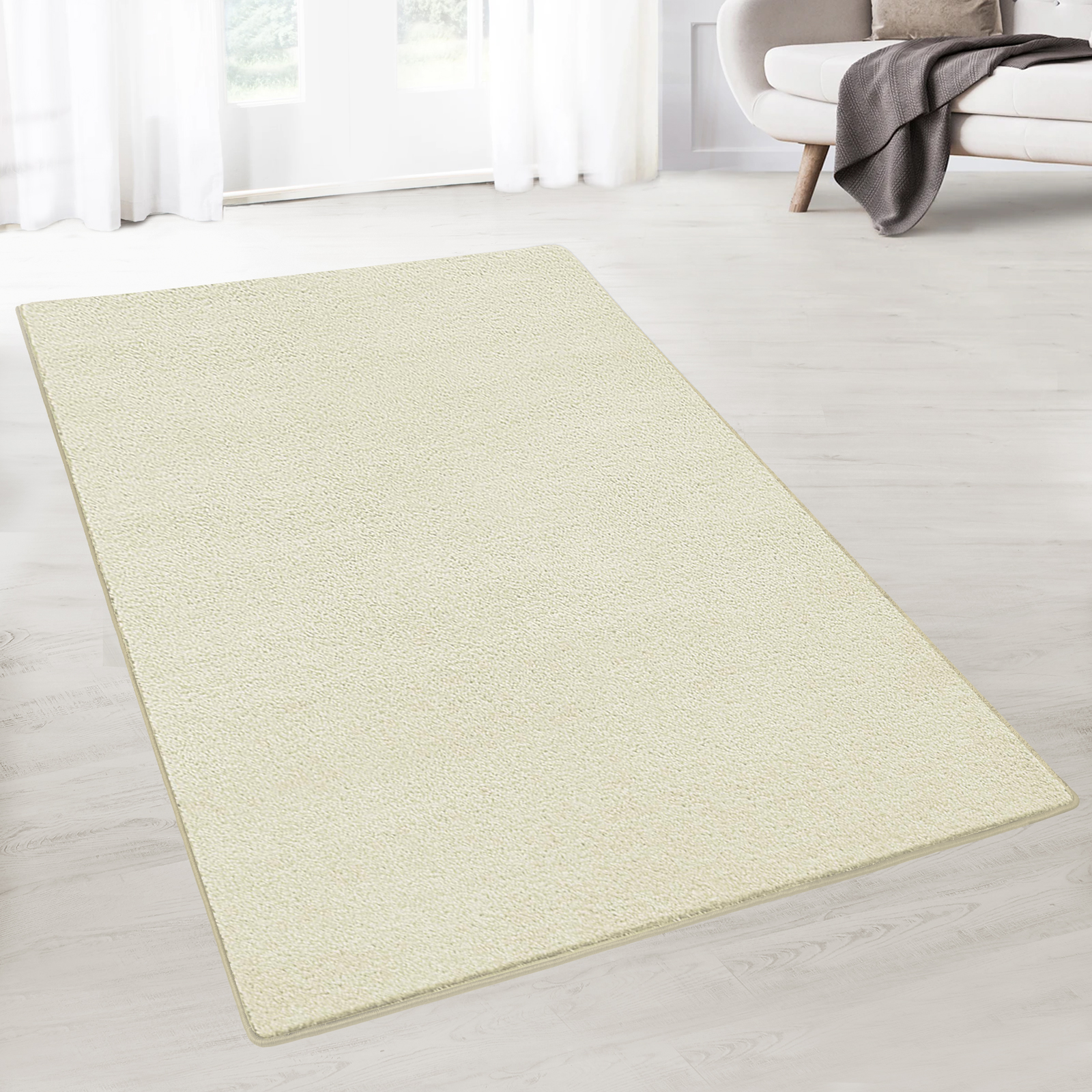 Tapis De Salon Et De Chambre Dynasty Crème 200 X 100 Cm
