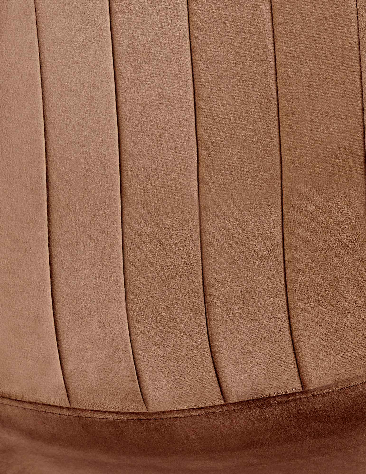 Lot De 4 Chaises De Salle À Manger Baxter En Velours Brun