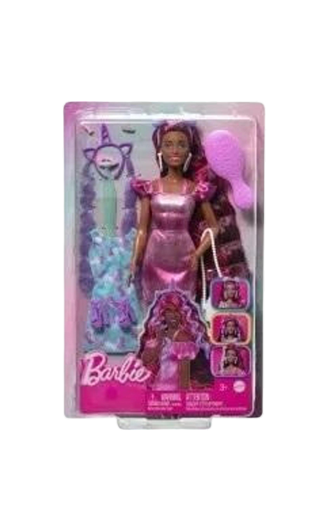 Barbie - Poupée Fun & Fancy Hair Et Accessoires