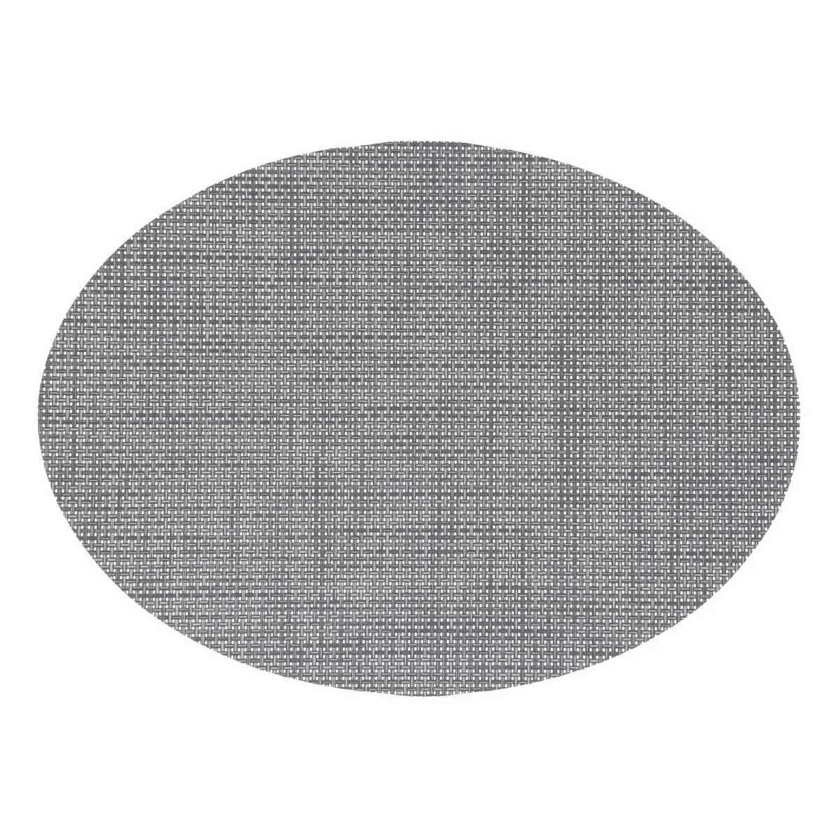 Set De Table Ovale "maoli" 35x48cm Taupe