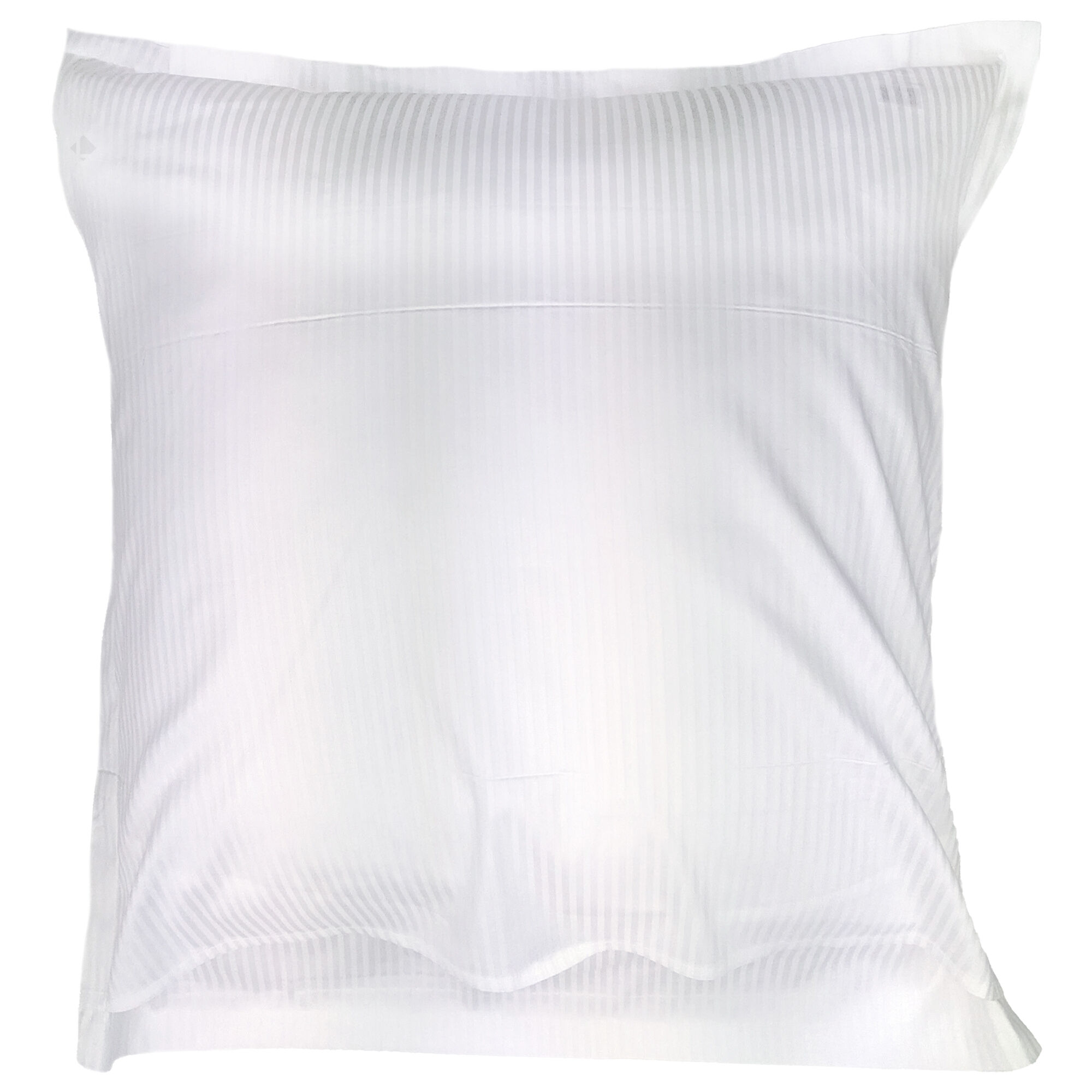 Taie D'oreiller 65x65 Cm En Satin De Coton Grand Hôtel Blanc