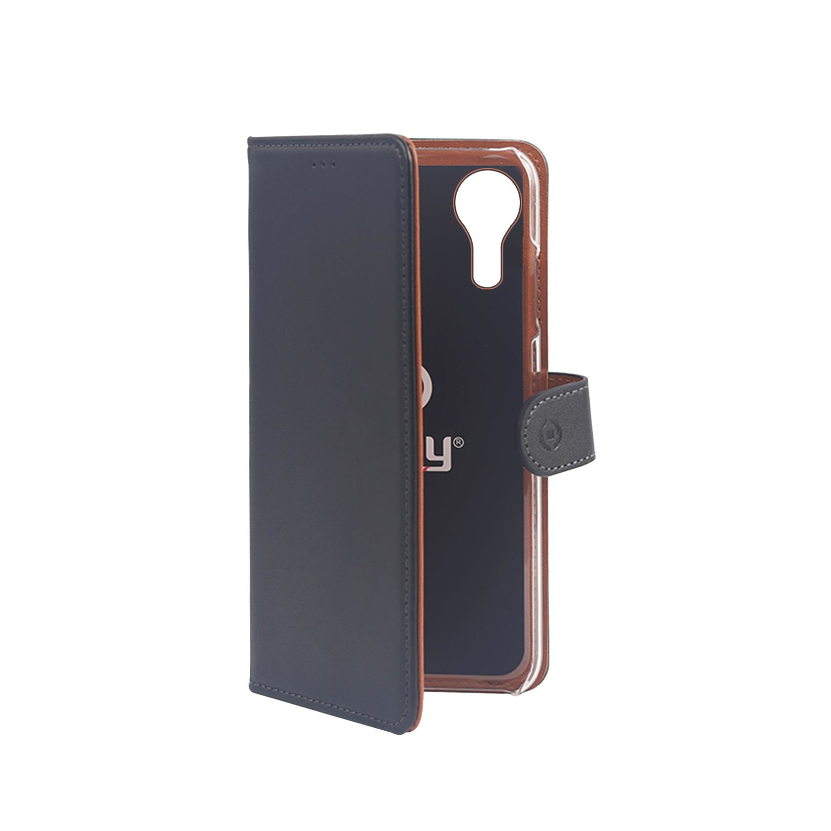 Celly Wally Coque De Protection Pour Téléphones Portables 13,5 Cm (5.3") Folio Noir