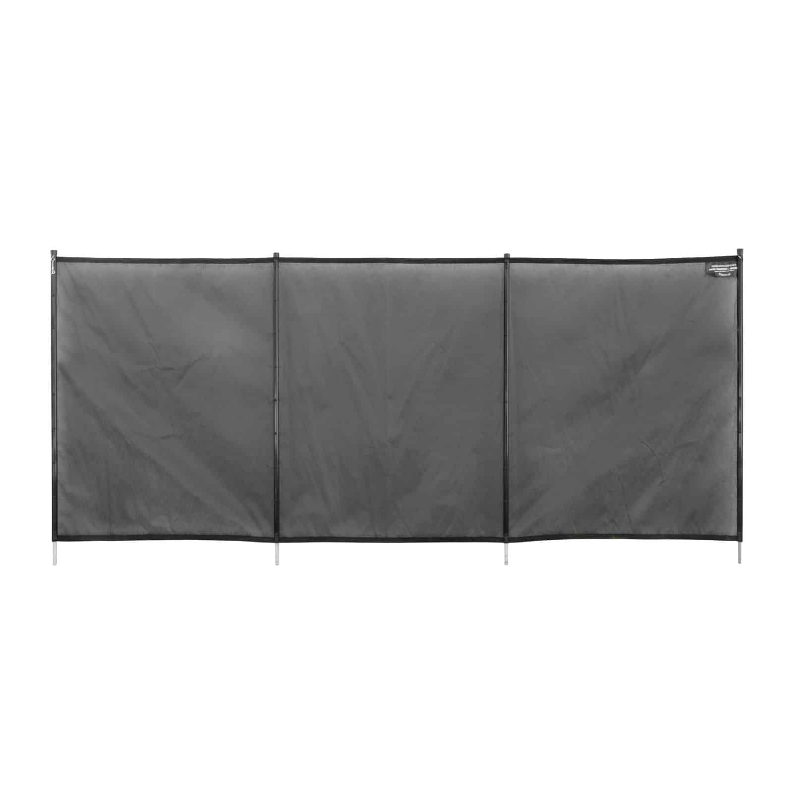 Cloture Sécurité Piscine Module Prémonté 4 Ml Noir Barrière Souple Noire - Edg By Aqualux