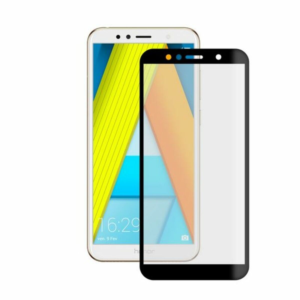 Film Protecteur En Verre Trempé Pour Téléphone Portable Honor 7a Ksix Extreme 2.5d Negro