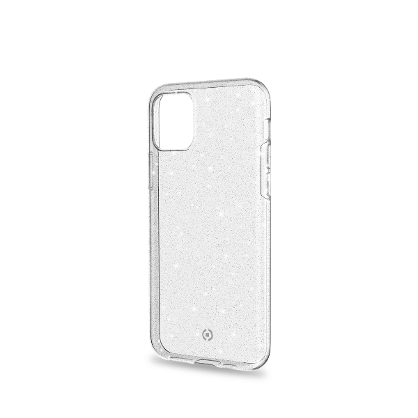 Celly Sparkle Coque De Protection Pour Téléphones Portables 14,7 Cm (5.8") Housse Transparent, Blanc