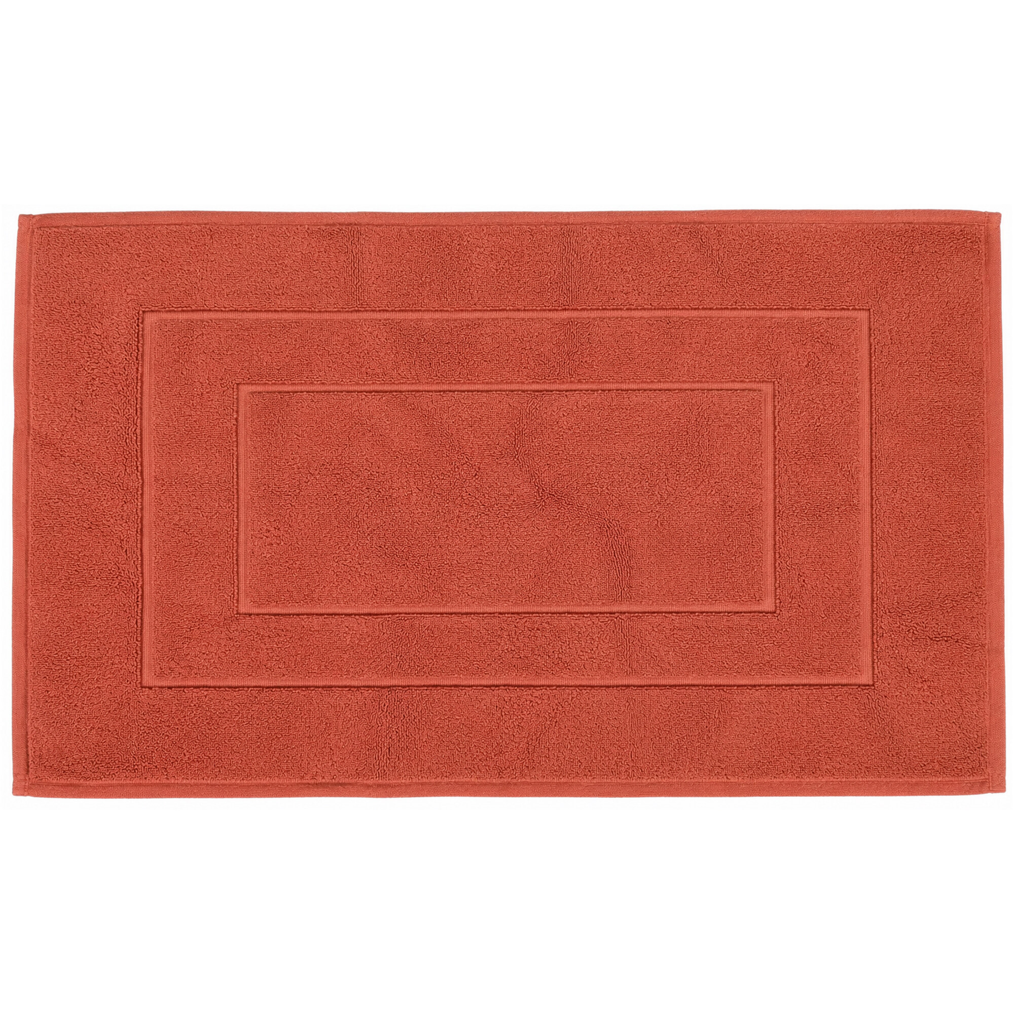 Tapis De Bain 60x100 Cm Flair Rouge Terre 1500g/m2