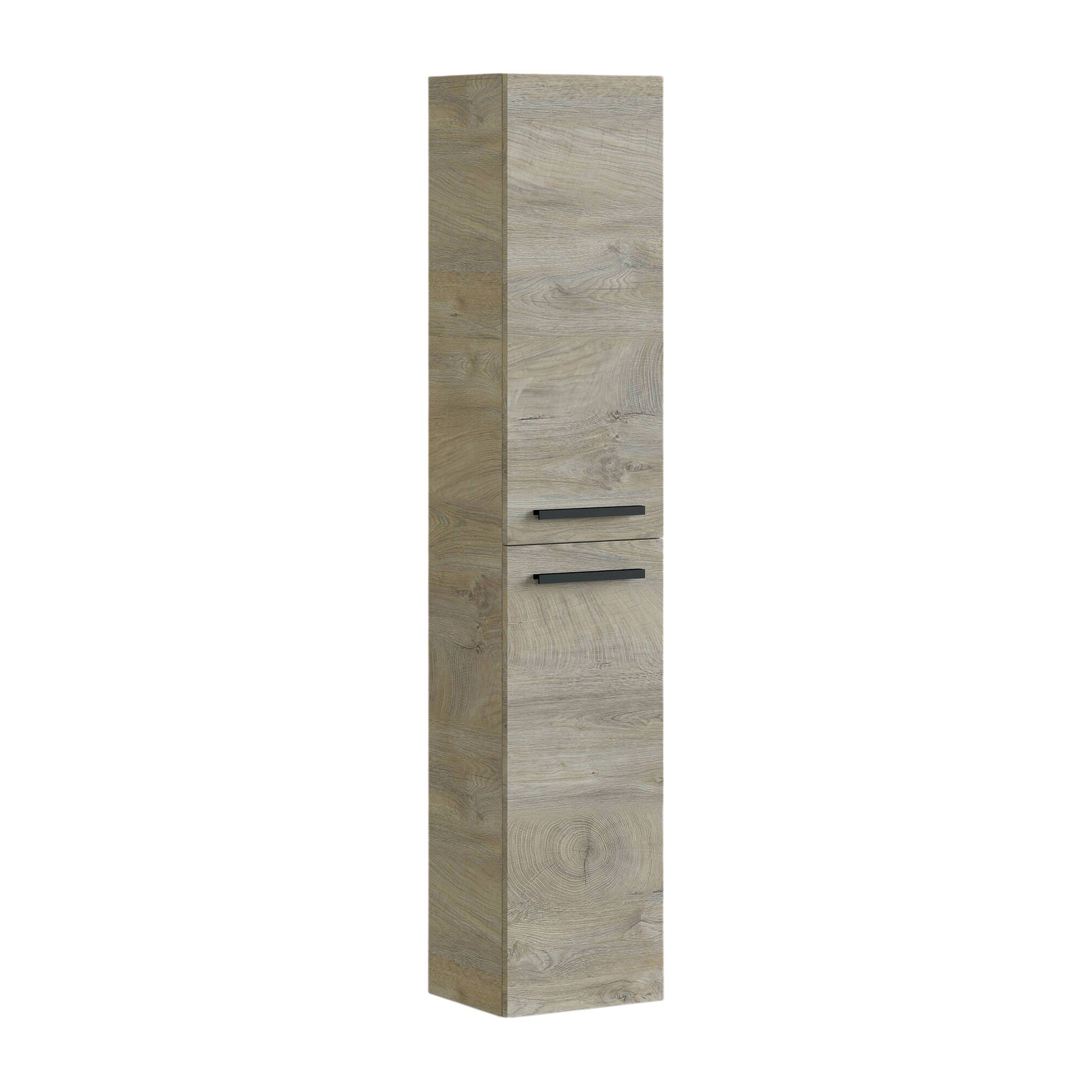 Colonne De Salle De Bain,effet Bois,chêne,30x25h150 Cm