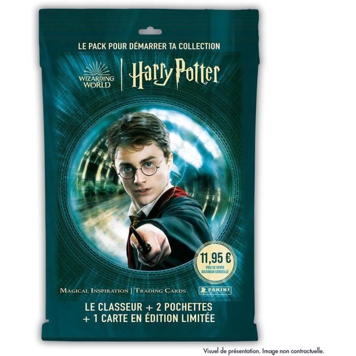 Starter Pack - Panini - Harry Potter Prophecy - Classeur Et Cartes