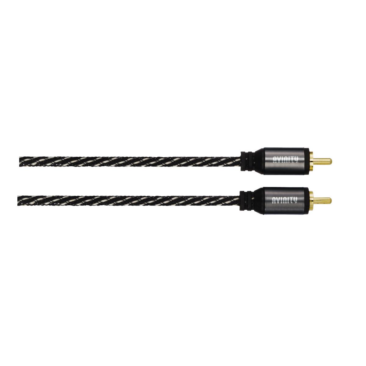 Avinity 00127073 Câble Audio 1,5 M 2 X Rca Noir