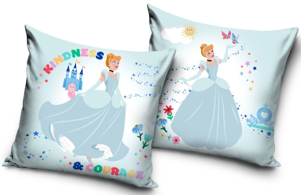 Coussin Décoratif Disney Princesse Cendrillon 40x40 Cm