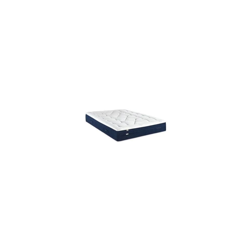 Matelas Epeda Galactique Bleu 80x200 Cm Ressorts Ensachés 32 Cm Tonique Hiver/été