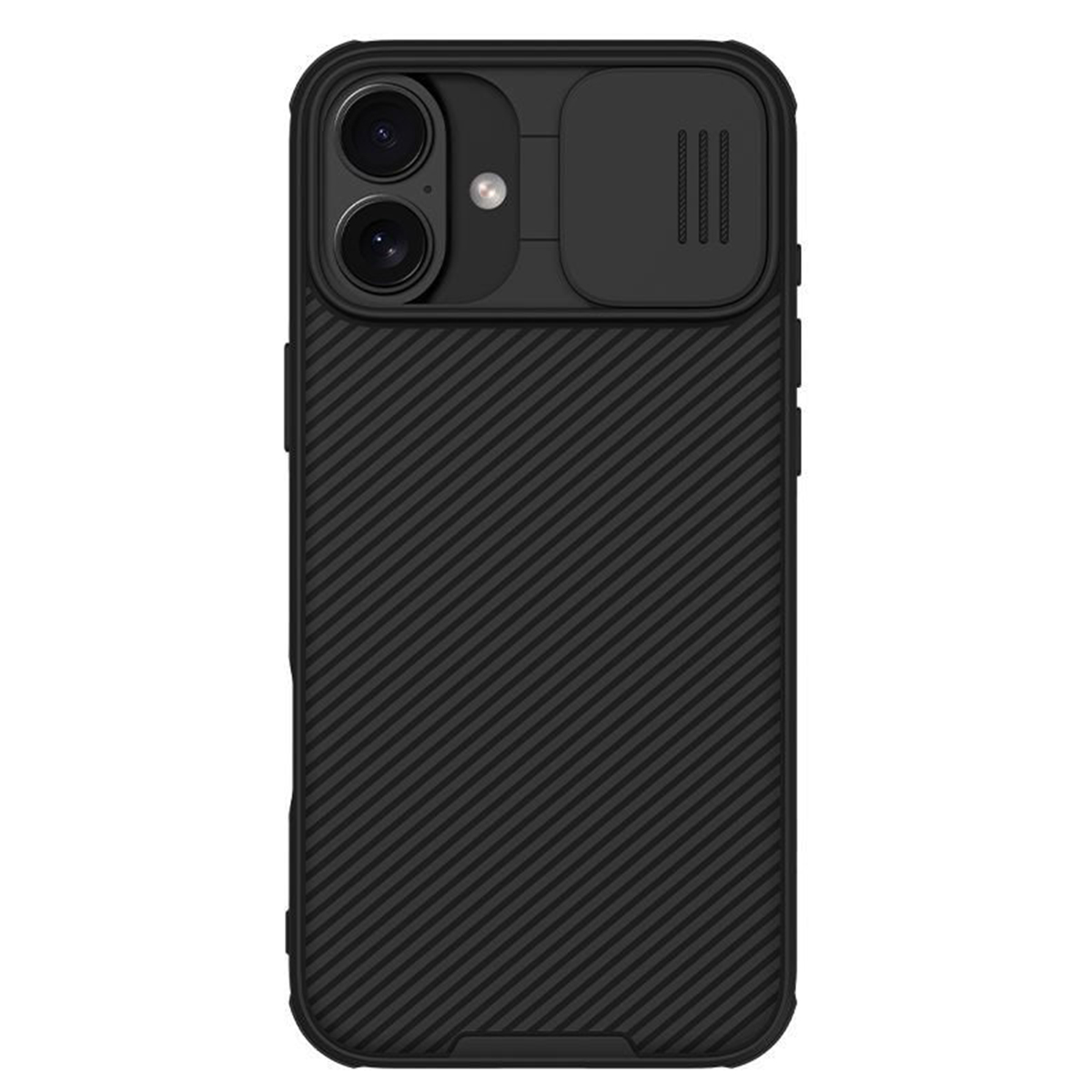 Coque Pour Iphone 16 Rigide Magnétique Camshield Pro Noir Nillkin