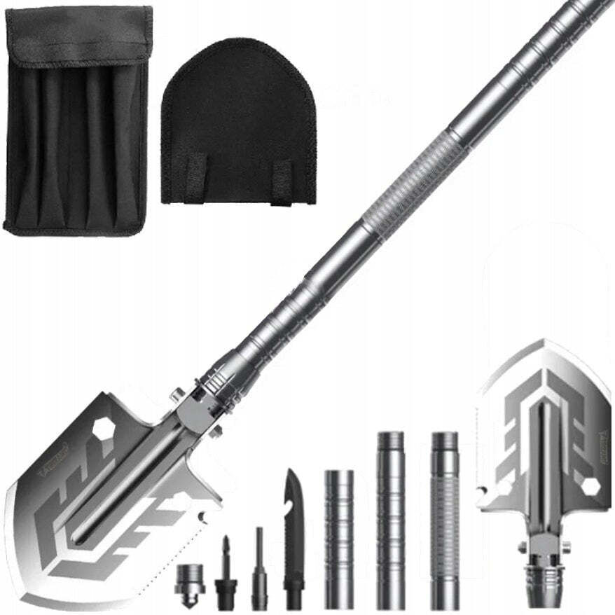Pelle Pliante Militaire Pelle Survie Essentiels 16 En 1 Multifonction