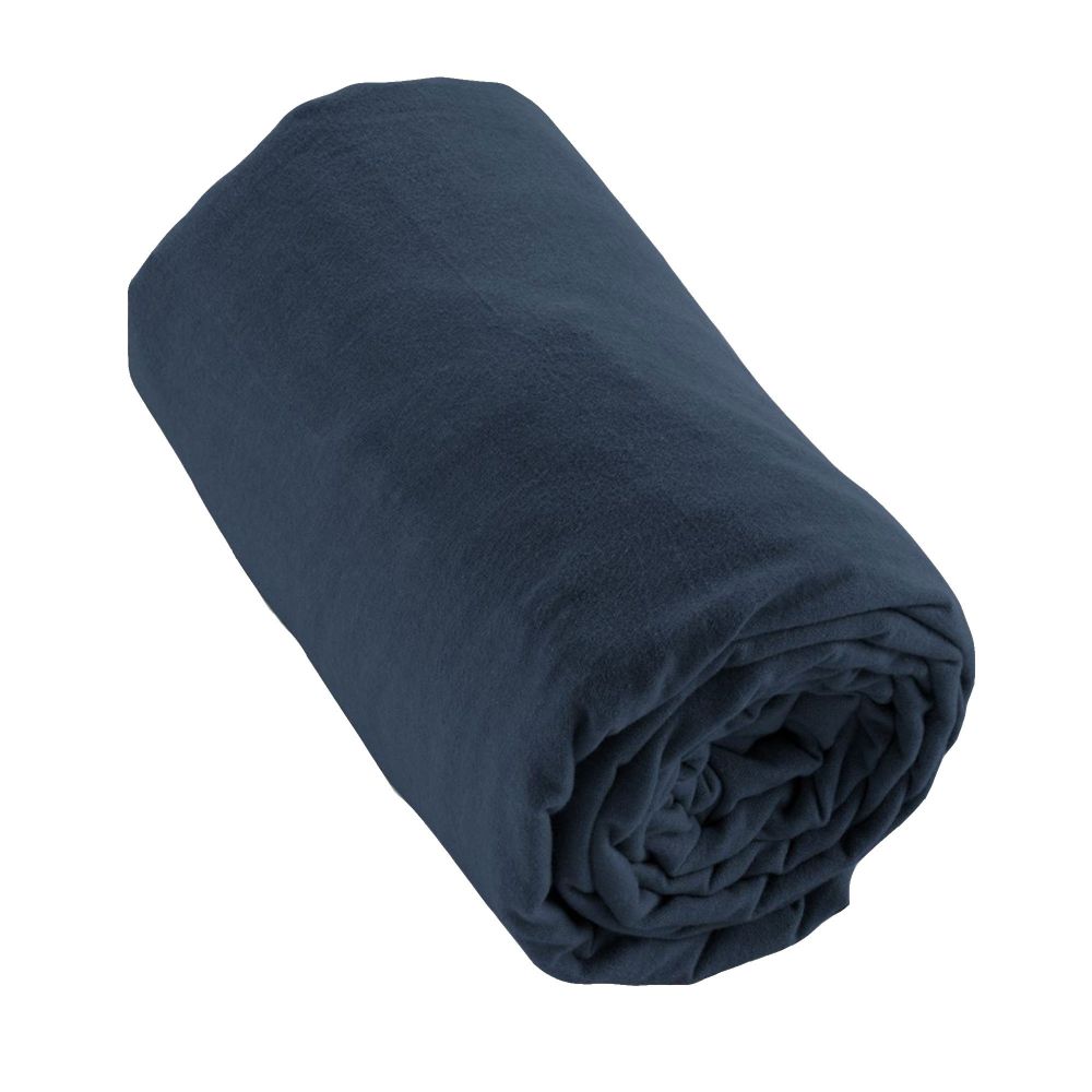 Drap Housse 140x190 +30 Cm Flanelle De Coton Candice Nuit