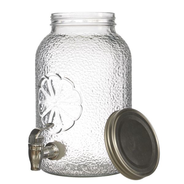 Fontaine En Verre - Cook Concept - Citron - 3.8l - Transparent