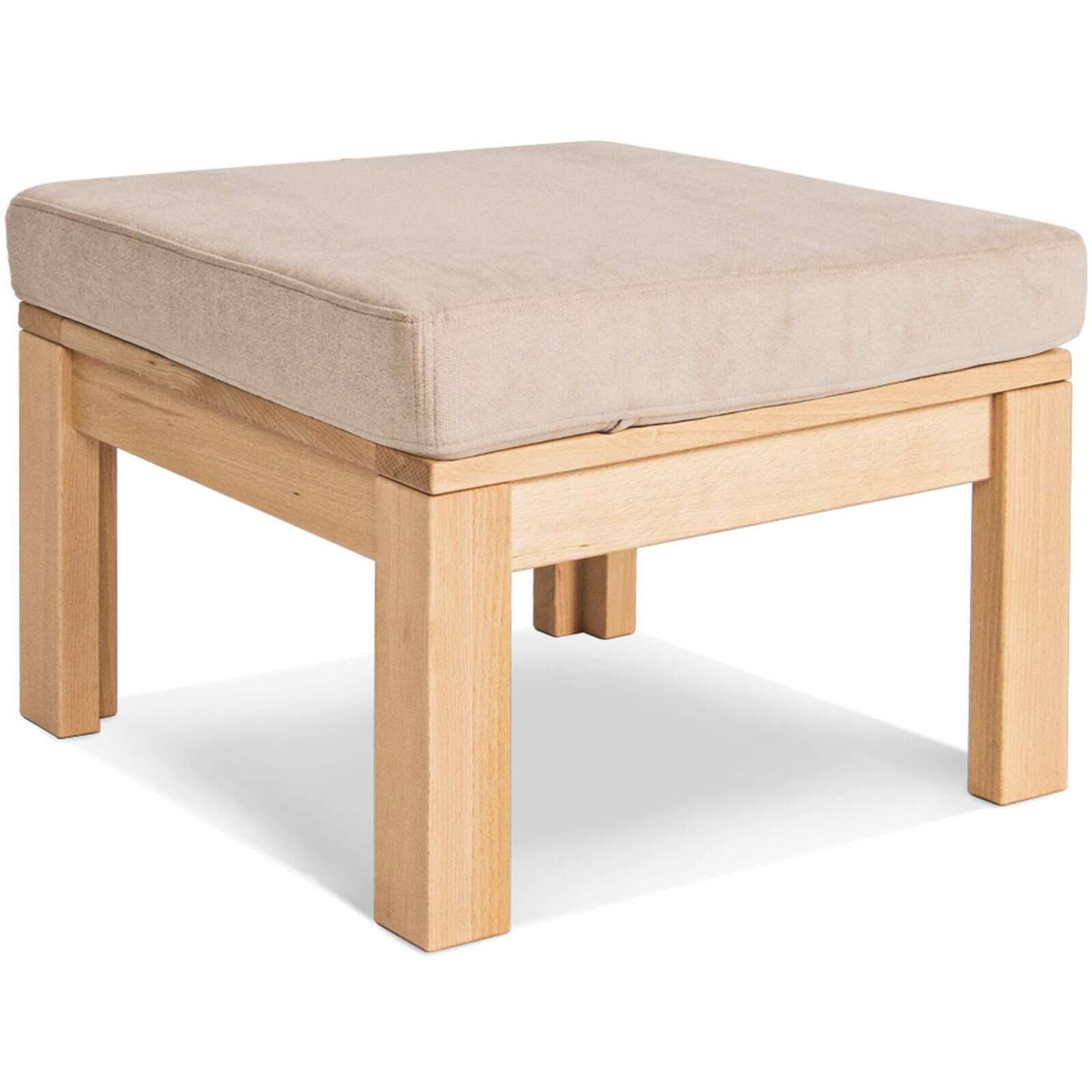 Pouf Mexico - Bois Clair