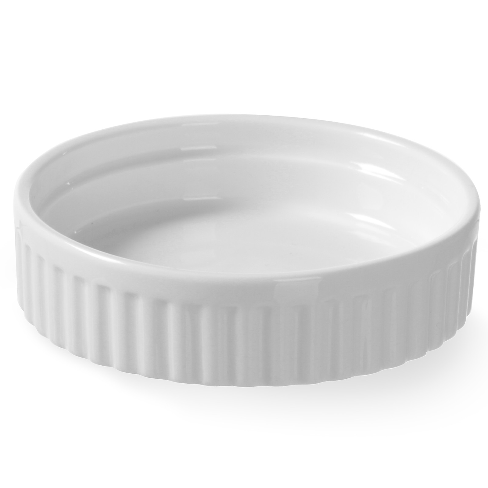 Ramequin De Cuisson Pour Cuisson Jusqu'à 600 °c, En Porcelaine, Diamètre 100 Mm, Hauteur 25 Mm - Hendi 783627