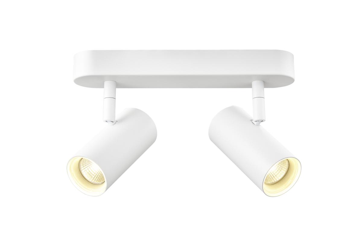 SLV Spot pour plafond LED Noblo, longueur 24 cm, métal, à 2 lampes