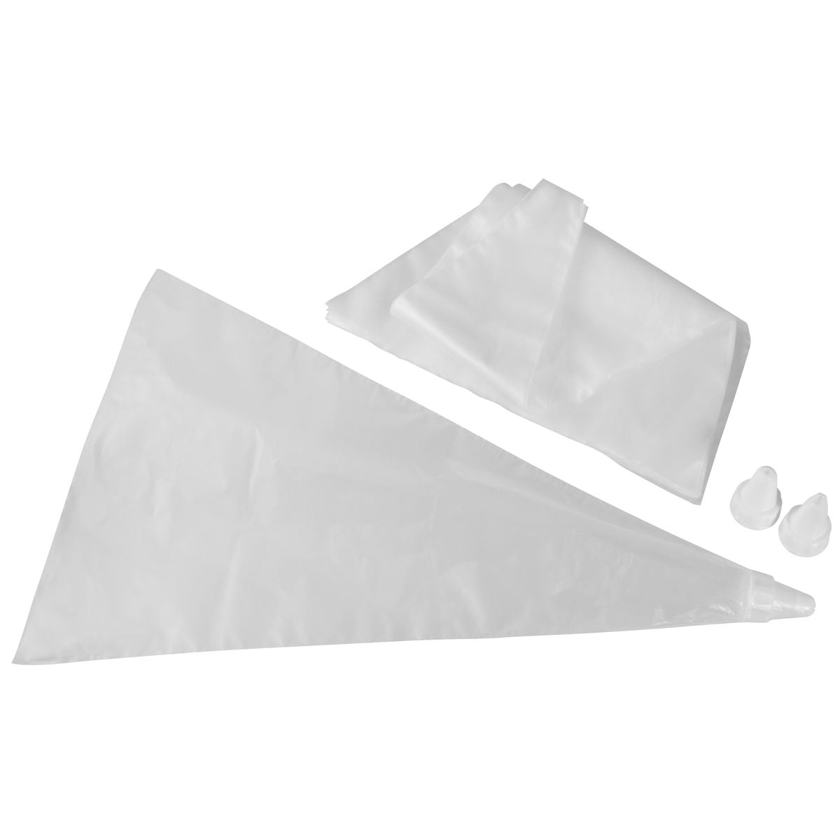 Lot De 20 Poches À Douille Jetables Et 3 Embouts Réemployables