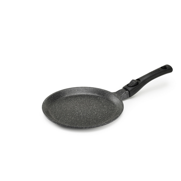 Poêle À Crêpe Premium Fonte D'aluminium Manche Amovible - Pradel