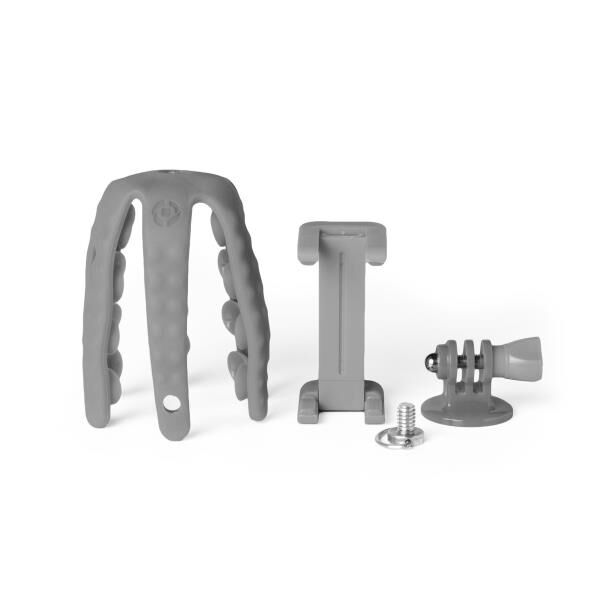 Celly Squiddy Trépied Smartphone/action Caméra 6 Pieds Gris