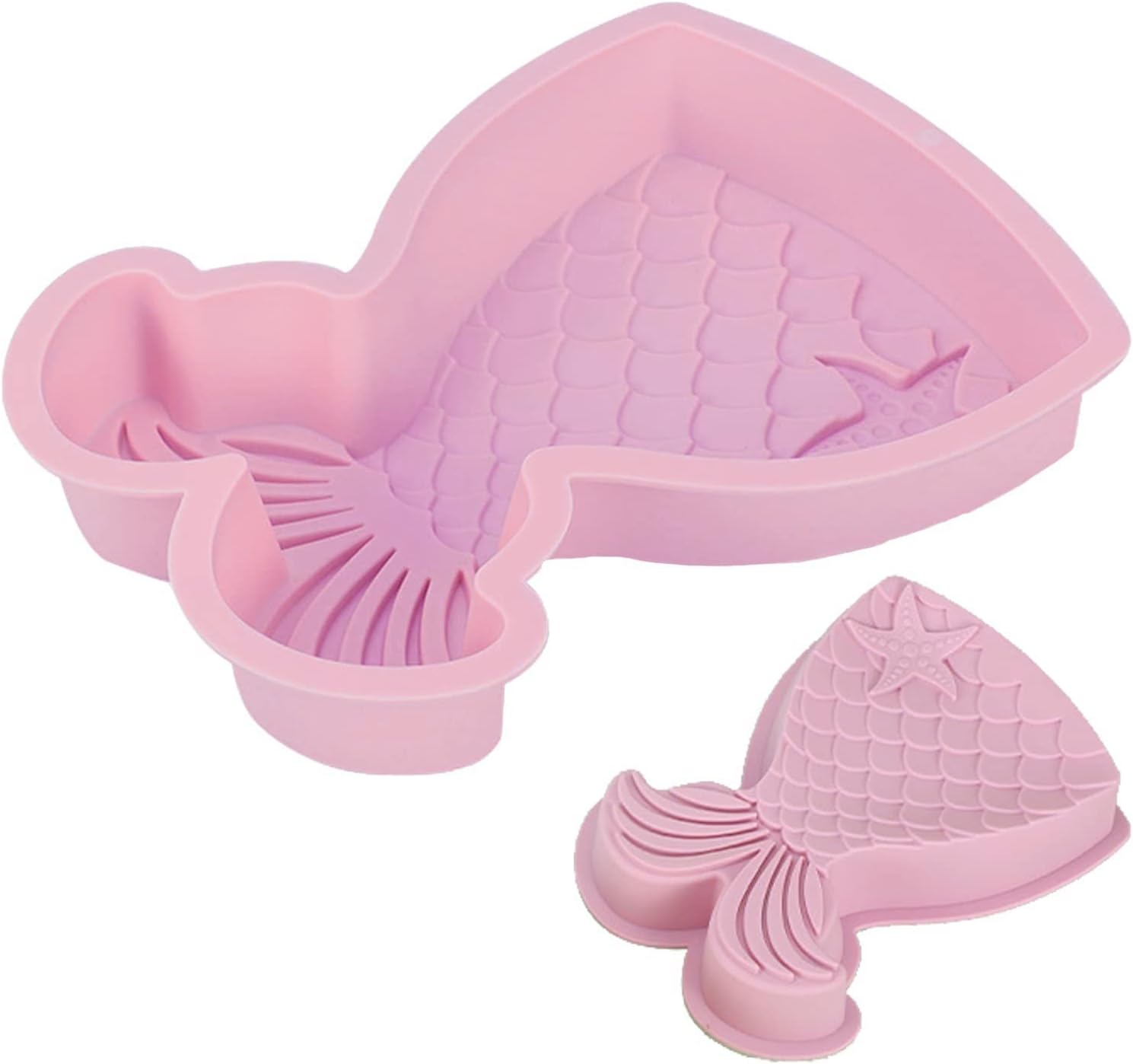 Moule À Gâteau Sirène Rose