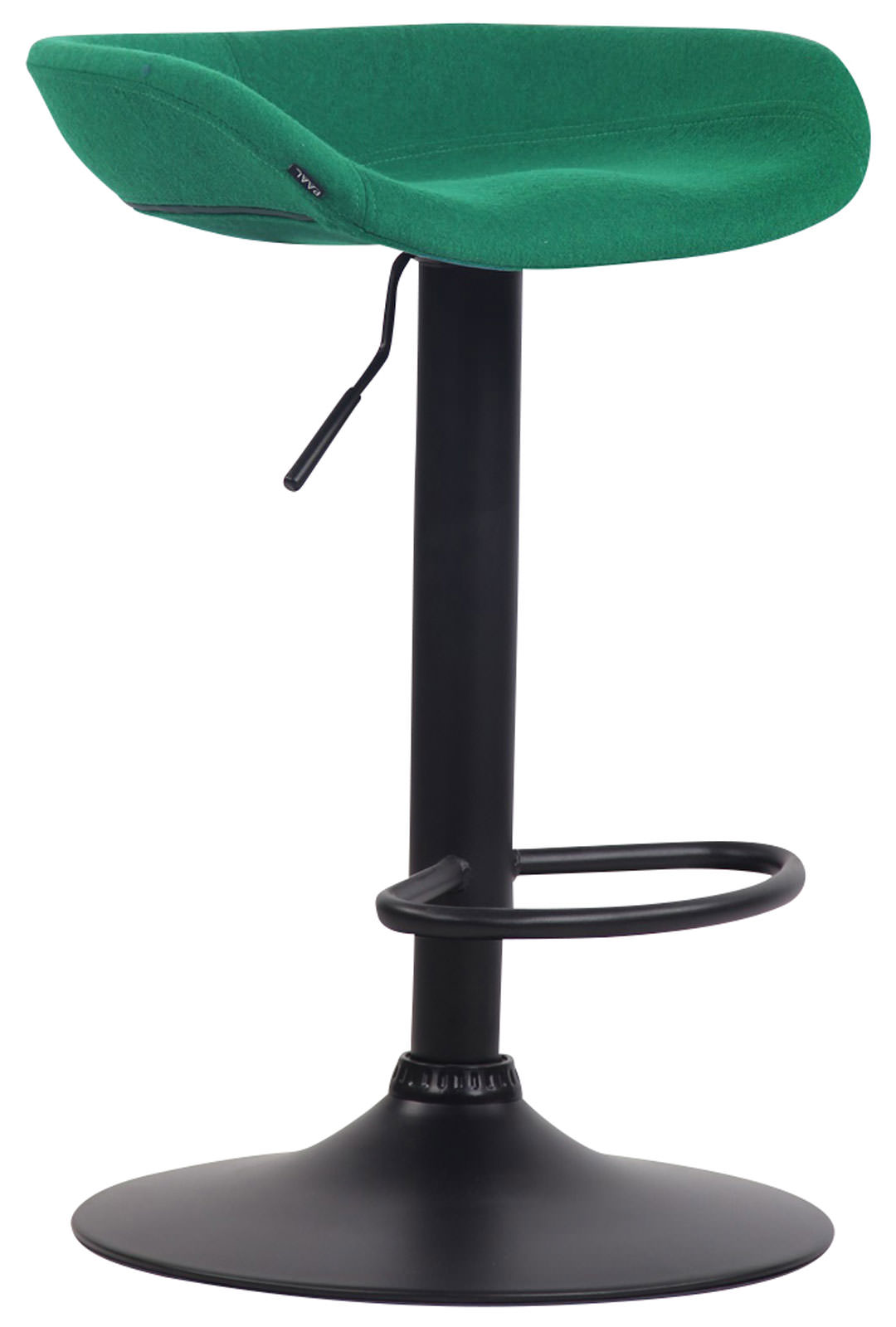 Tabouret De Bar Anaheim Feutre Noir Vert