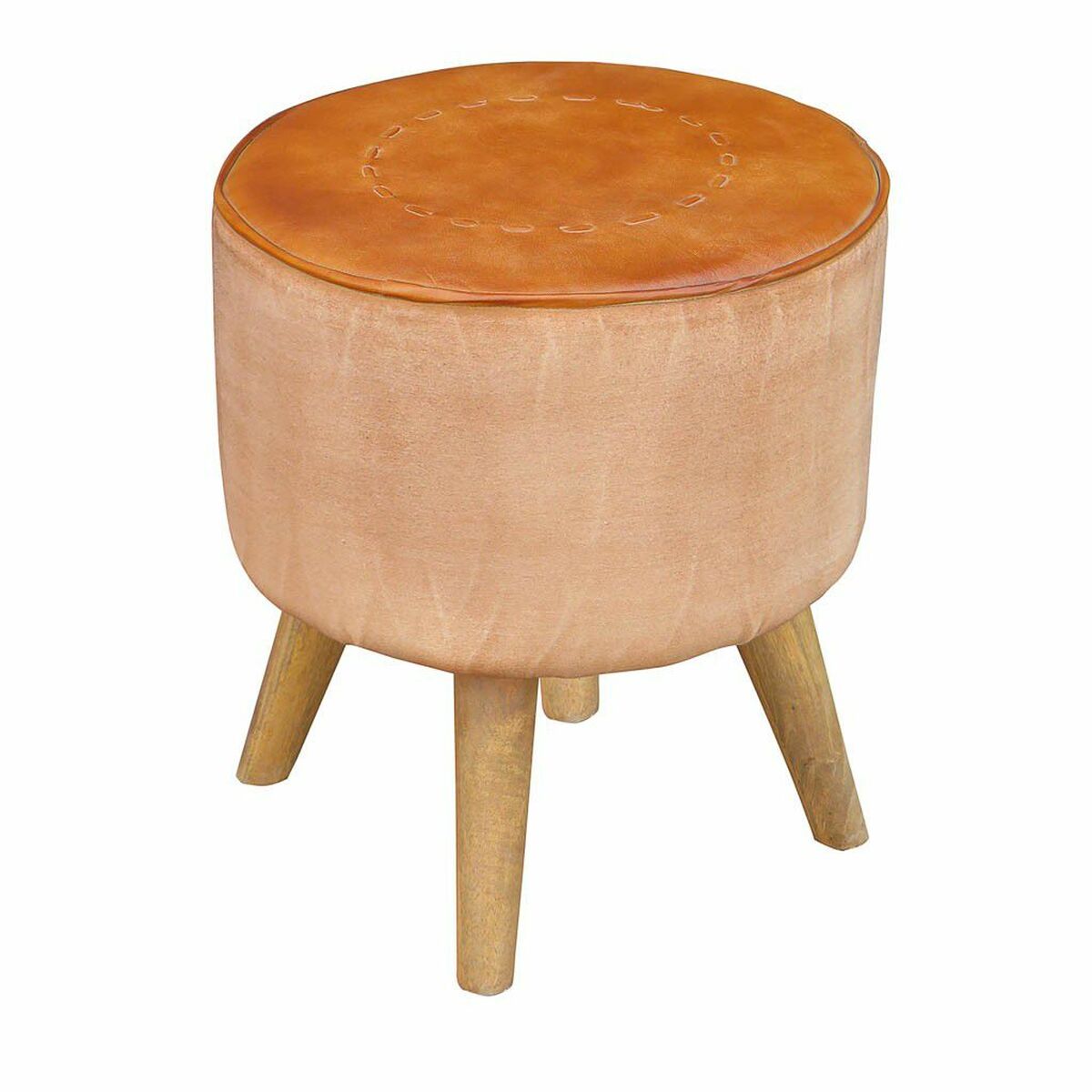 Tabouret Alexandra House Living Bois De Manguier 38 X 42 X 38 Cm