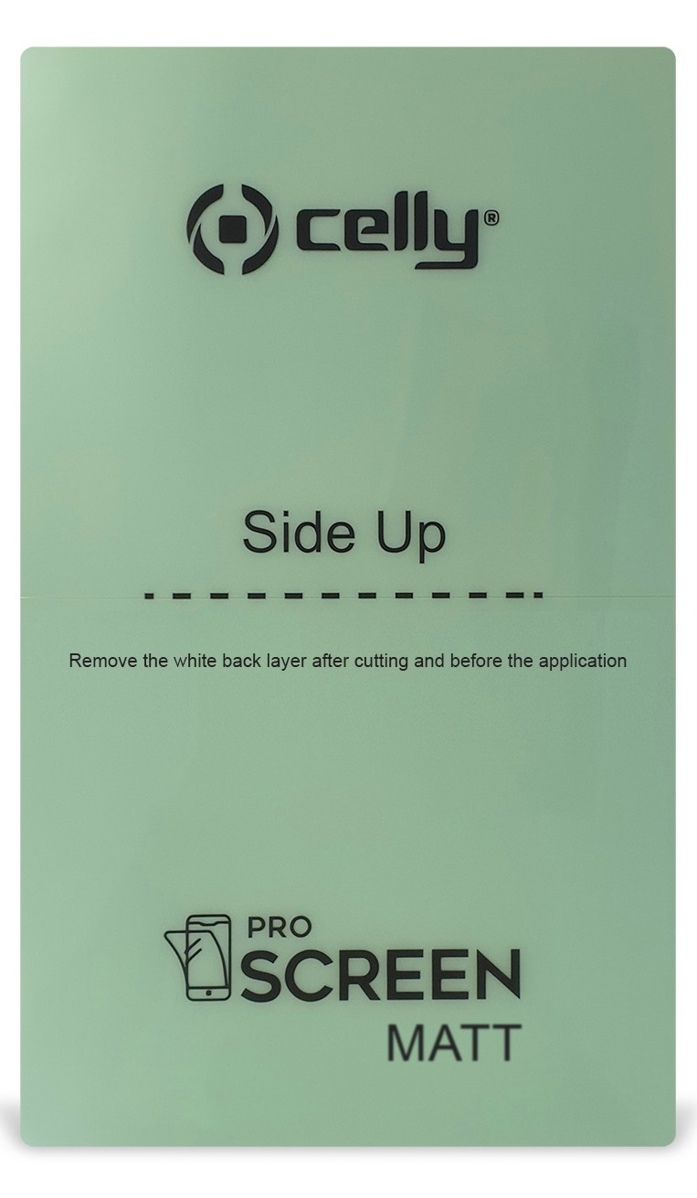 Celly Profilm20m Écran Et Protection Arrière De Téléphones Portables Protection D'écran Mate Universel 20 Pièce(s)