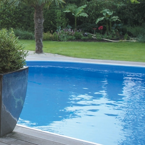 Liner Piscine Edg By Aqualux International Aquablue 101403 300 Cm 90 Cm Bleu Plastique