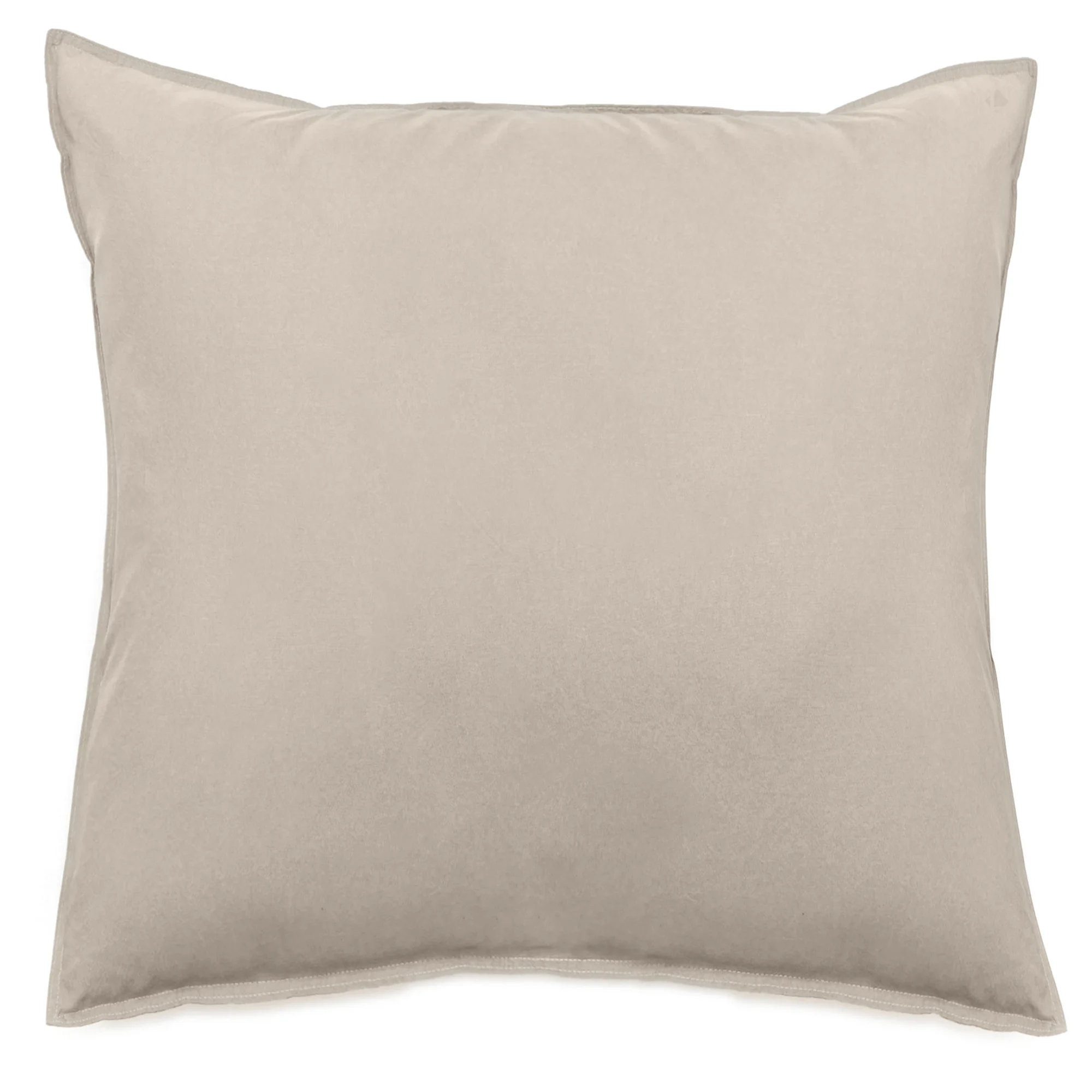 Taie D'oreiller Lin Et Coton 65x65 Cm Collection Opera Beige Ficelle