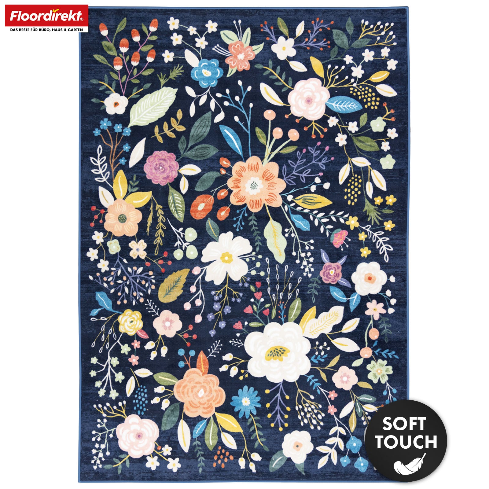 Tapis De Salon Damaskus Tapis Moderne Au Design Floral 160 X 230 Cm