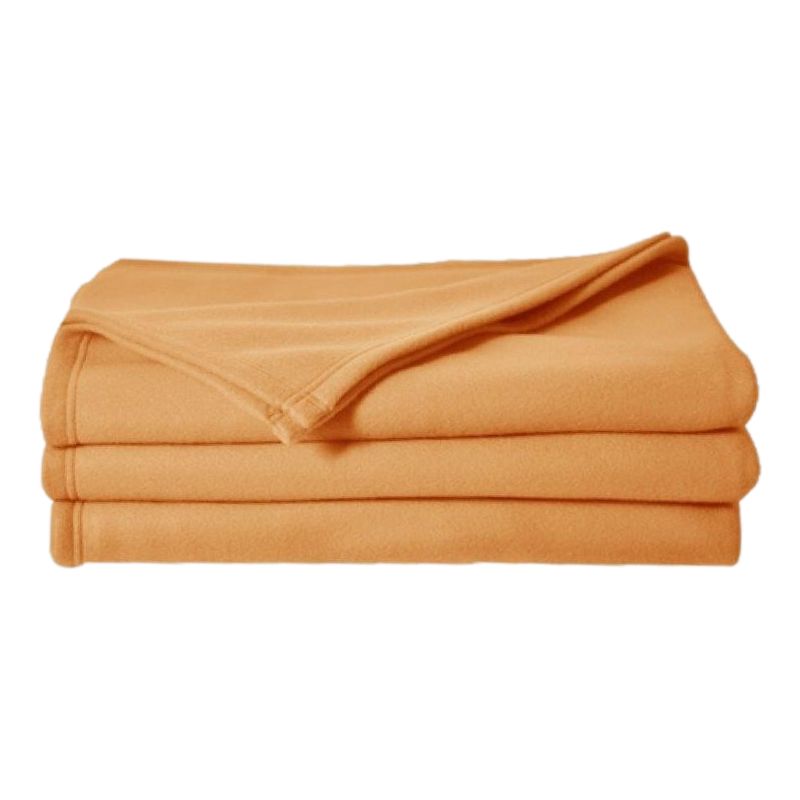 Couverture Polaire 210 X 230 Cm Miel