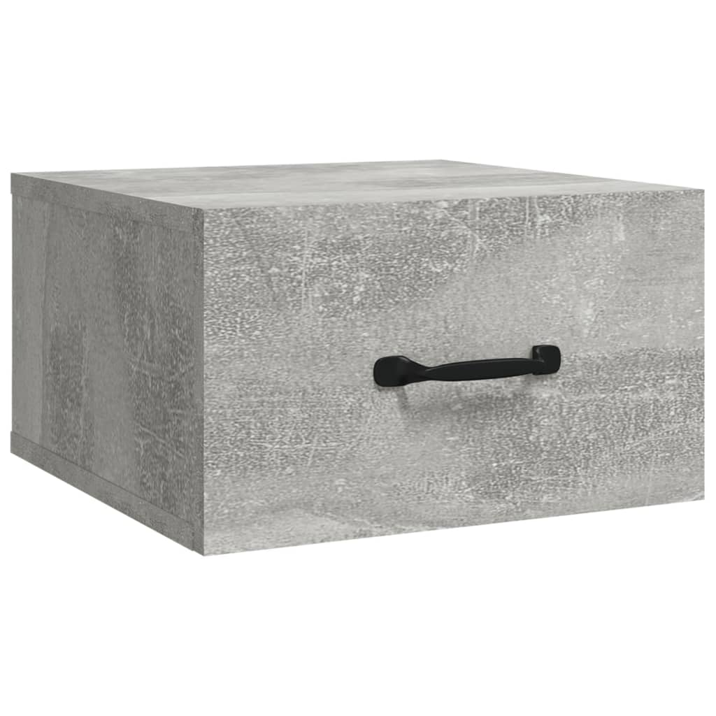 Table De Chevet Murale Avec Tiroir 35 X 35 X 20 Cm Bois D'ingénierie Dec034297
