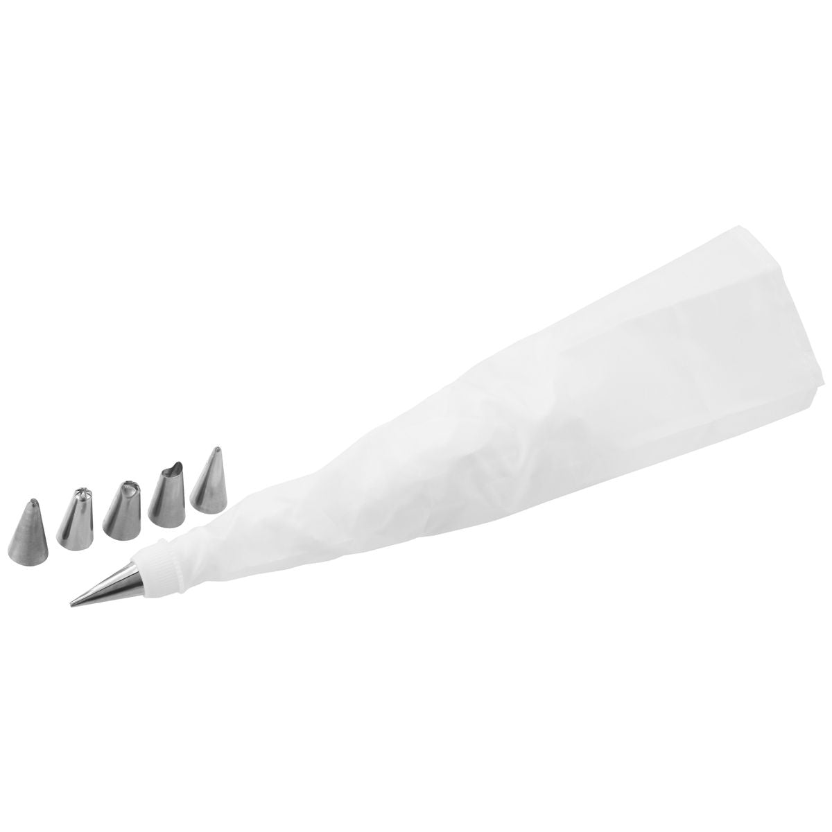 Poche À Douille Et 6 Embouts En Inox 33 Cm Smart Pastry