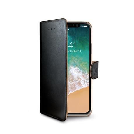 Celly Wally900 Coque De Protection Pour Téléphones Portables Folio Noir