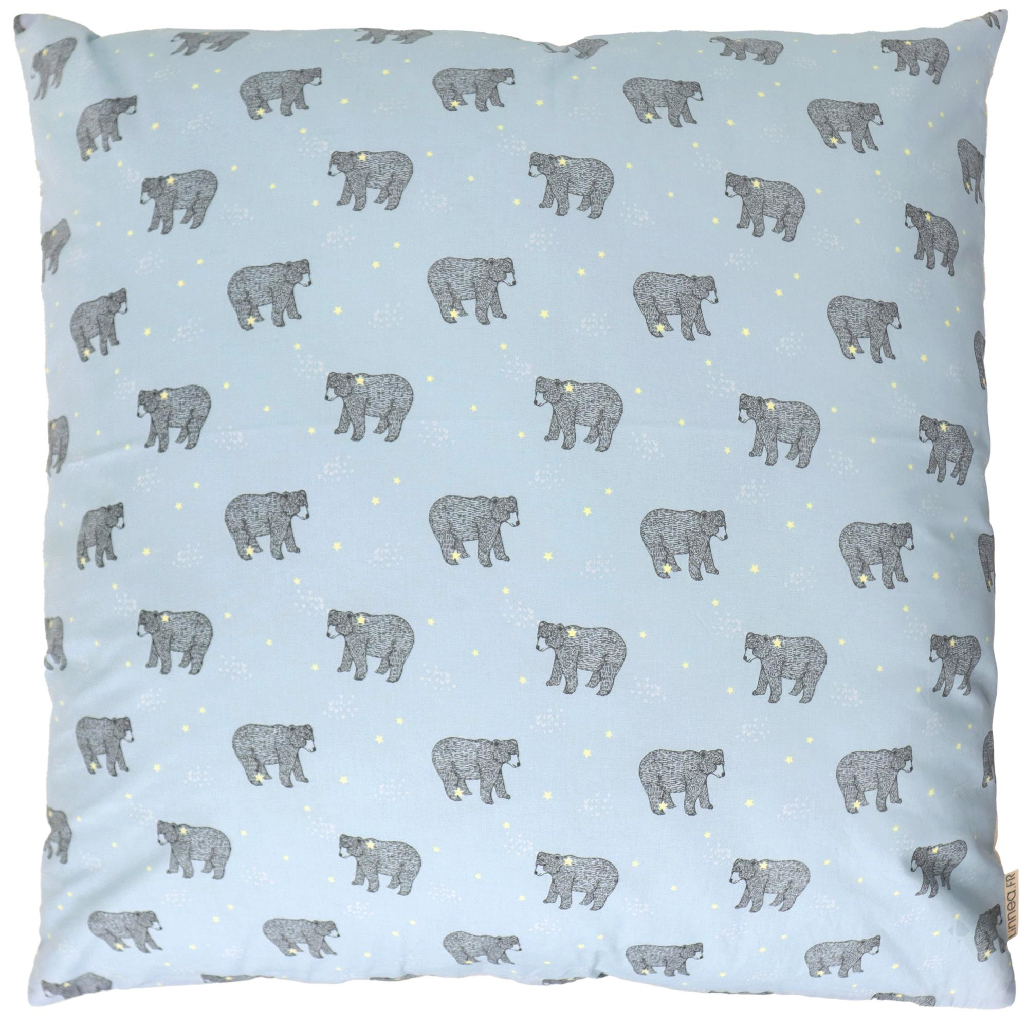 Linnea Animal Bleu 70 X 70 Cm