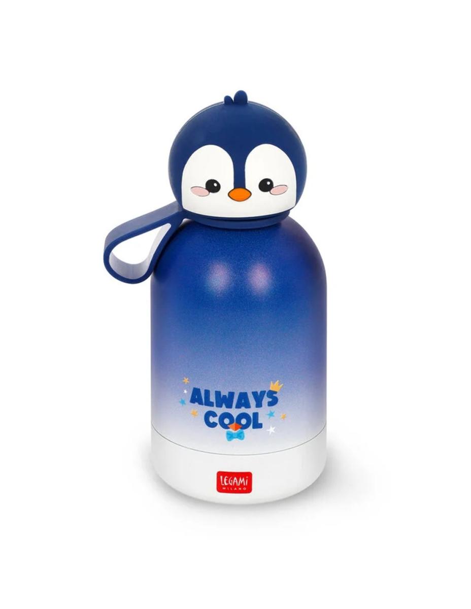 Gourde Legami Le Pingouin Multicolor Acier Inoxydable
