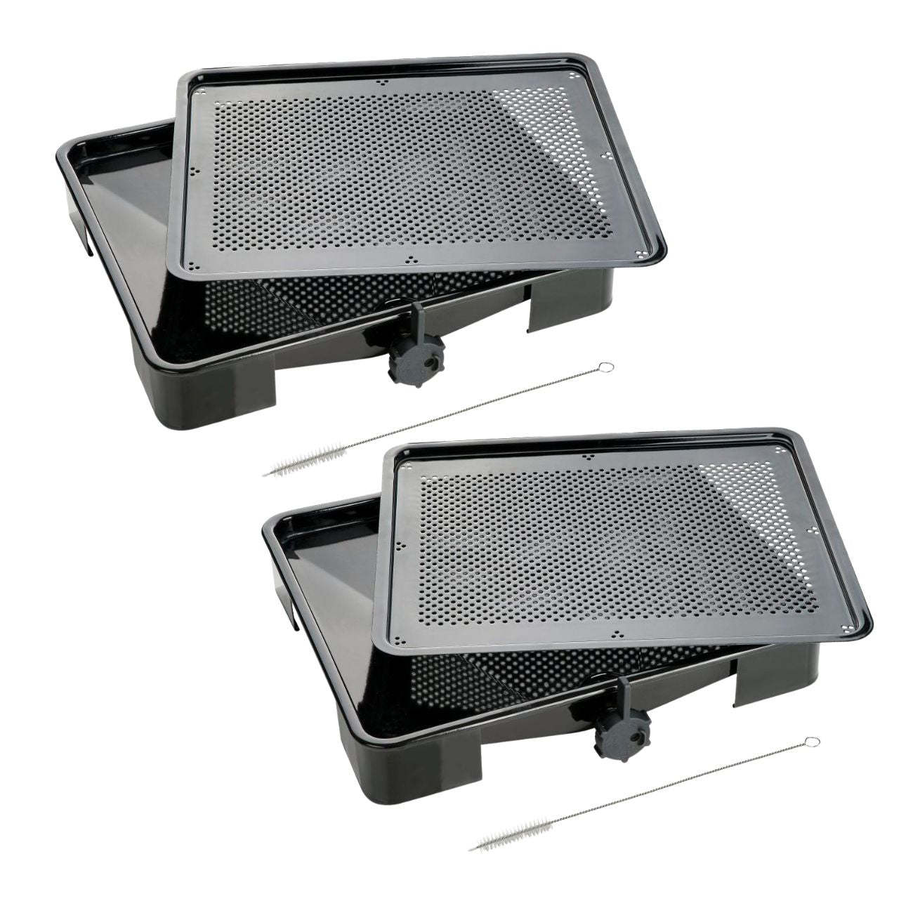 Lot De 2 Plats Four 39/39 Cm Émaillé Special Cooking