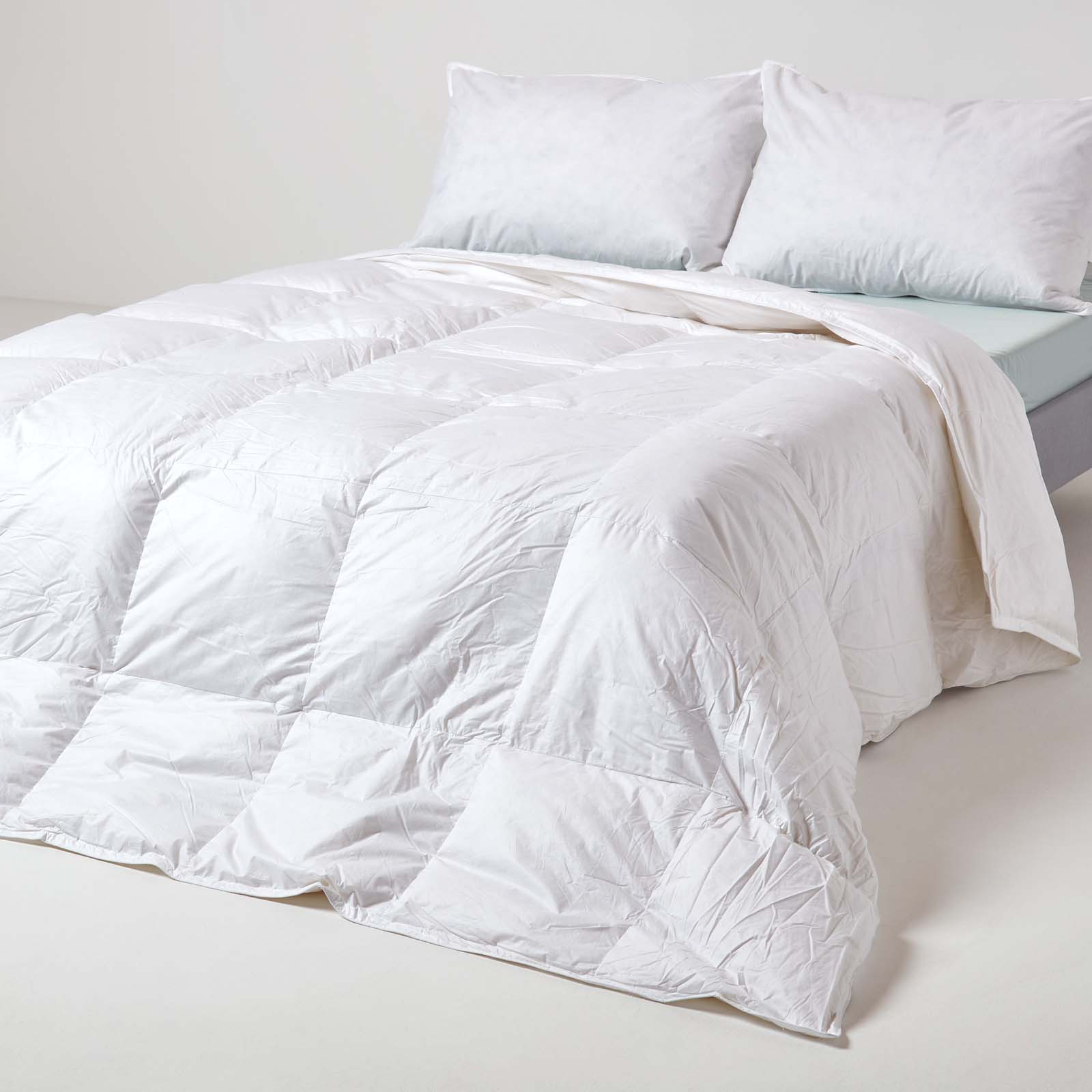 Homescapes Couette Été De Luxe En Duvet De Canard 4.5 Tog, 155 X 220 Cm
